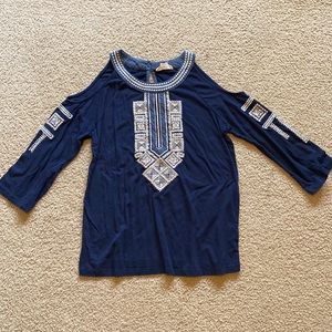 Women’s Blue Blouse